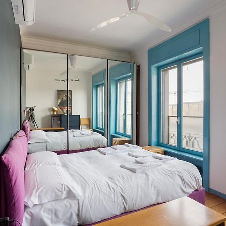 Апартаменты The Blue Nest With A View - 7Th Floor- Via Palestrina Милан Экстерьер фото