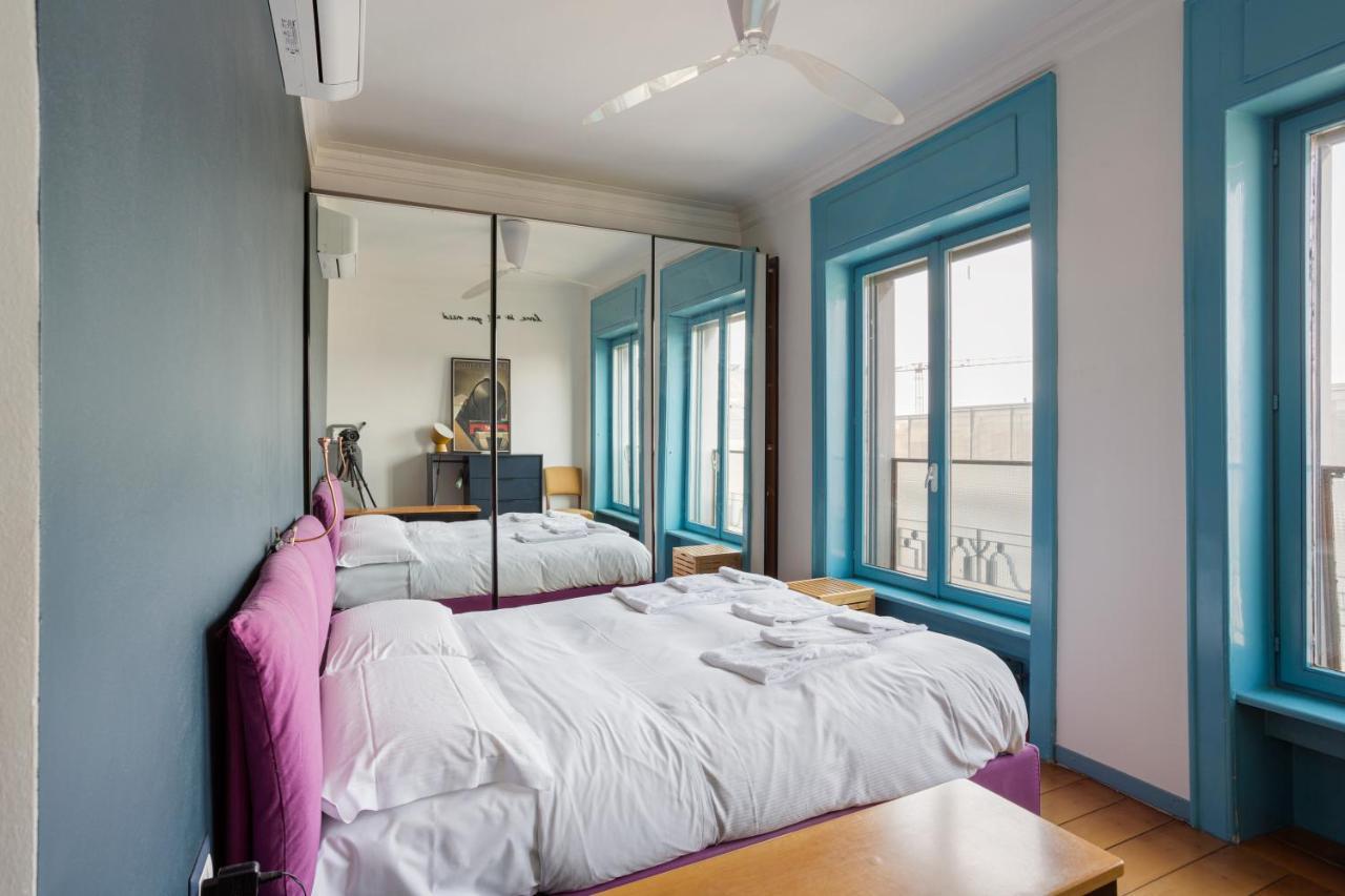 Апартаменты The Blue Nest With A View - 7Th Floor- Via Palestrina Милан Экстерьер фото