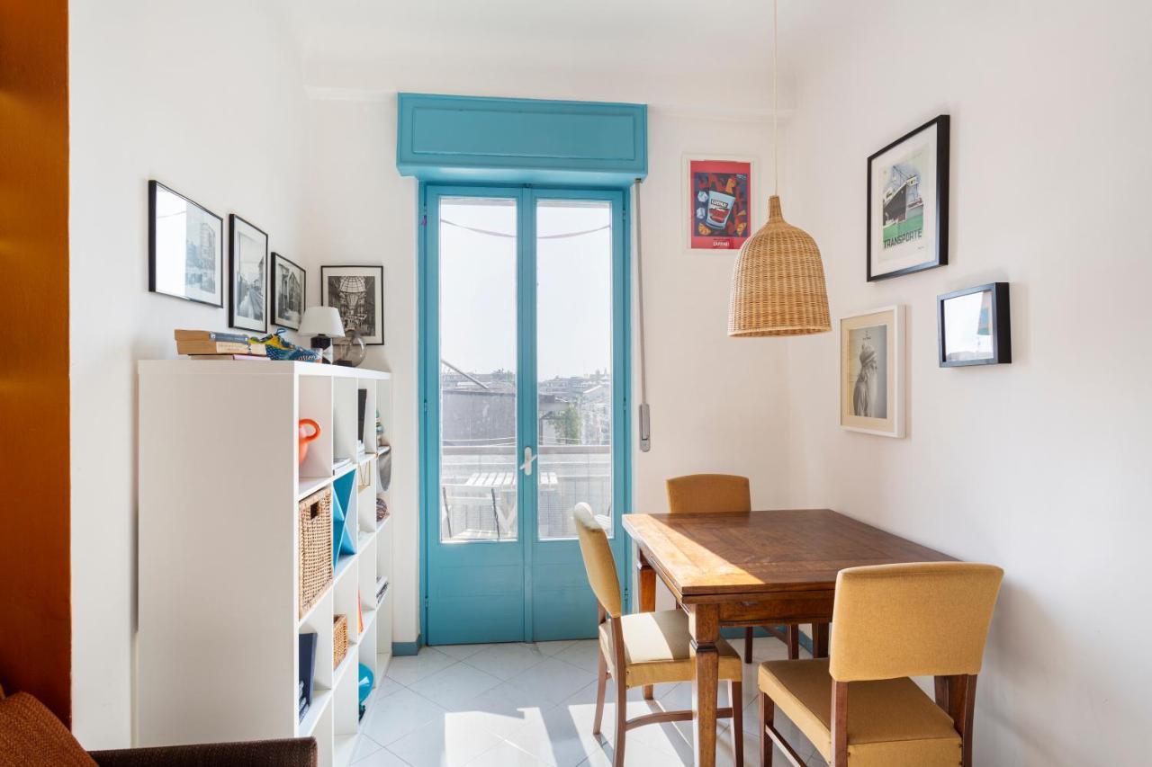 Апартаменты The Blue Nest With A View - 7Th Floor- Via Palestrina Милан Экстерьер фото