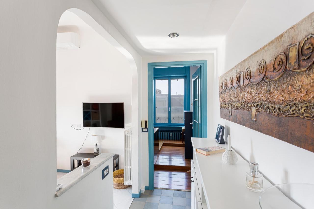Апартаменты The Blue Nest With A View - 7Th Floor- Via Palestrina Милан Экстерьер фото
